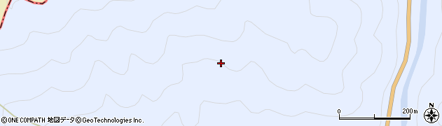 徳島県佐那河内村（名東郡）下（庵谷）周辺の地図