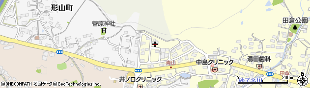 山口県下関市田倉736周辺の地図