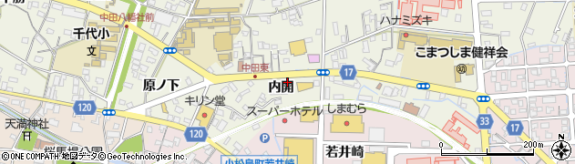 小松島生花センター周辺の地図