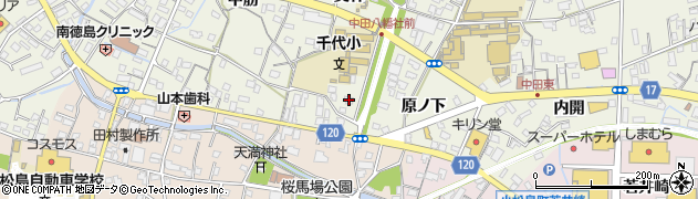 徳島県小松島市中田町奥林31周辺の地図