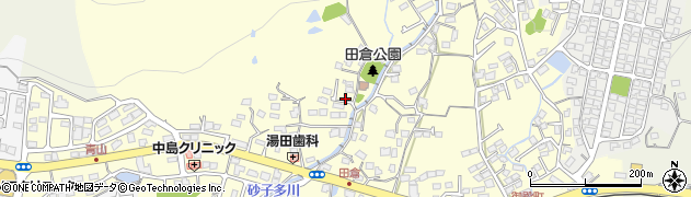 山口県下関市田倉496周辺の地図
