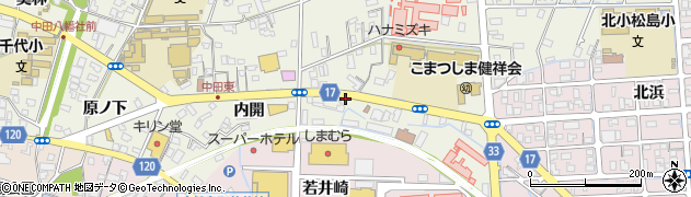神原鮮魚有限会社　中田店周辺の地図