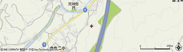 愛媛県四国中央市金生町山田井577周辺の地図