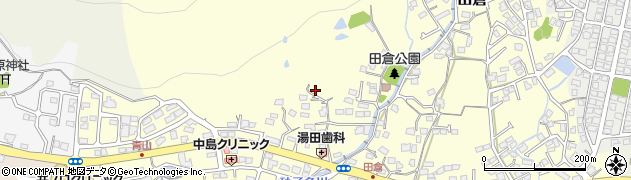山口県下関市田倉516周辺の地図