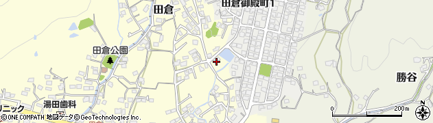 山口県下関市田倉203周辺の地図