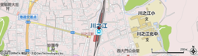 川之江駅周辺の地図