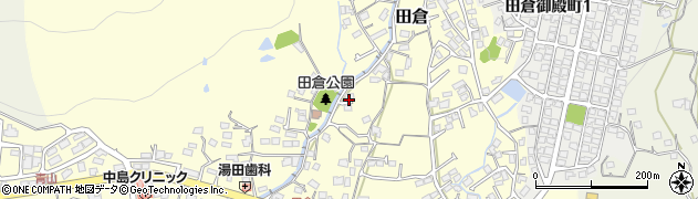 山口県下関市田倉422周辺の地図