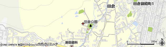山口県下関市田倉488周辺の地図