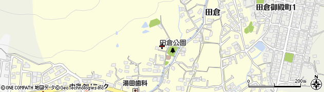 山口県下関市田倉486周辺の地図