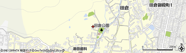 山口県下関市田倉487周辺の地図