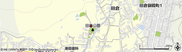 山口県下関市田倉484周辺の地図