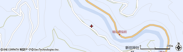 徳島県つるぎ町（美馬郡）貞光（皆瀬）周辺の地図