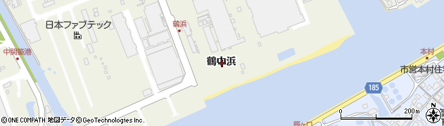 山口県防府市浜方鶴中浜周辺の地図