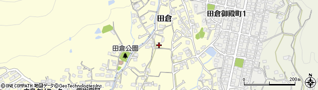 山口県下関市田倉141周辺の地図