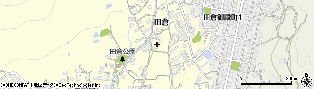 山口県下関市田倉139周辺の地図