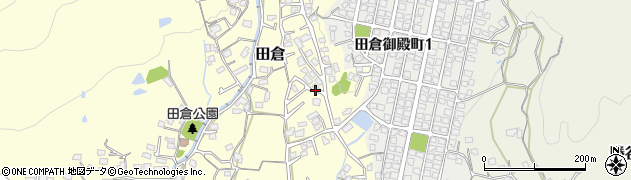 山口県下関市田倉150周辺の地図