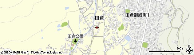 山口県下関市田倉136周辺の地図