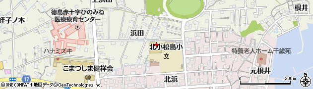 小松島市立北小松島小学校周辺の地図
