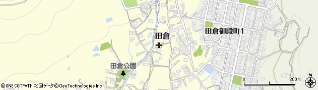 山口県下関市田倉135周辺の地図