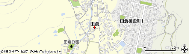 山口県下関市田倉130周辺の地図