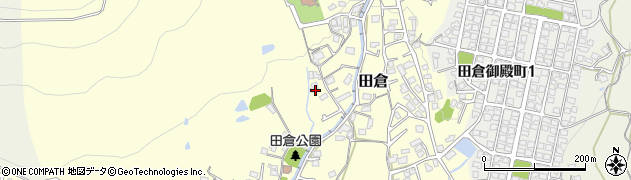 山口県下関市田倉87周辺の地図