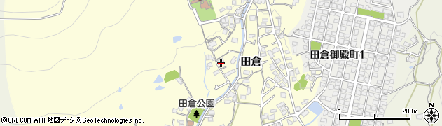 山口県下関市田倉101周辺の地図