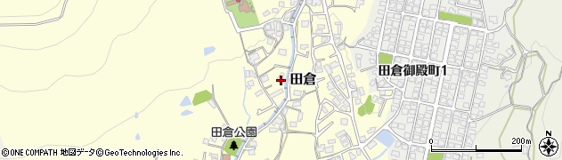 山口県下関市田倉105周辺の地図