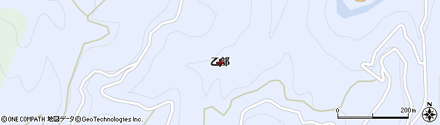 徳島県つるぎ町（美馬郡）貞光（乙部）周辺の地図