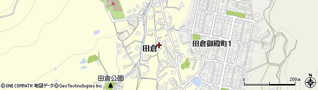 山口県下関市田倉126周辺の地図