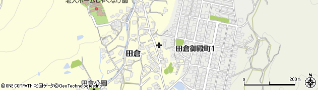 山口県下関市田倉155周辺の地図