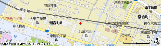 株式会社竹安工事周辺の地図