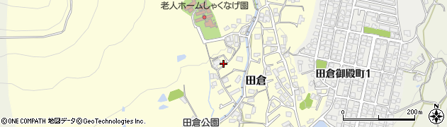 山口県下関市田倉85周辺の地図