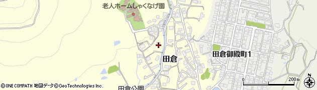 山口県下関市田倉106周辺の地図