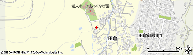 山口県下関市田倉84周辺の地図