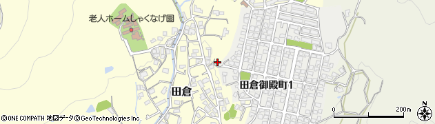 山口県下関市田倉168周辺の地図