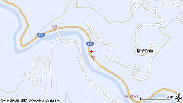 〒779-4106 徳島県美馬郡つるぎ町貞光大久保の地図