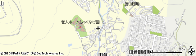 山口県下関市田倉110周辺の地図
