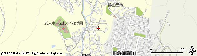 山口県下関市田倉179周辺の地図