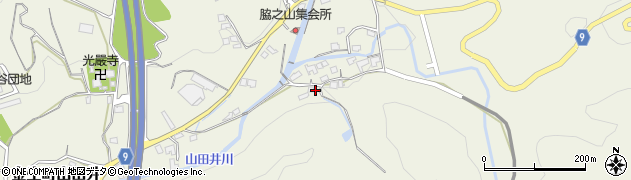 愛媛県四国中央市金生町山田井1786周辺の地図