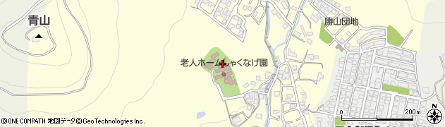 山口県下関市田倉80周辺の地図