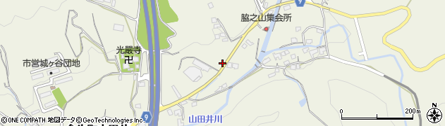 愛媛県四国中央市金生町山田井1489周辺の地図