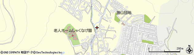 山口県下関市田倉25周辺の地図