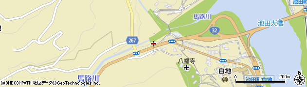 徳島県三好市池田町白地本名1106周辺の地図