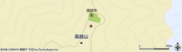 徳島県吉野川市山川町木綿麻山周辺の地図