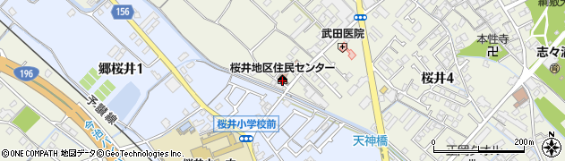 今治市桜井地区住民センター周辺の地図