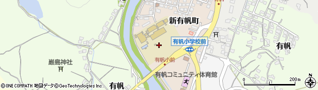 山口県山陽小野田市新有帆町4周辺の地図