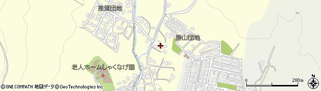 山口県下関市田倉14周辺の地図