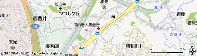 国井生菓子店周辺の地図
