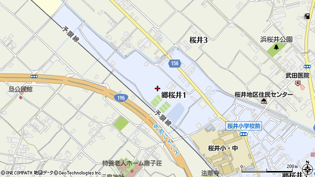 〒799-1523 愛媛県今治市郷桜井の地図