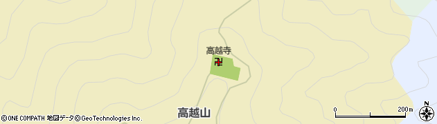 高越寺周辺の地図